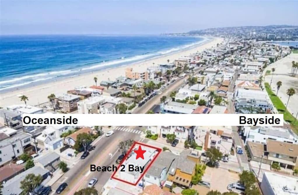 Beach-2-Bay 1Br - In The Heart Of Mission Beach 圣地亚哥 外观 照片